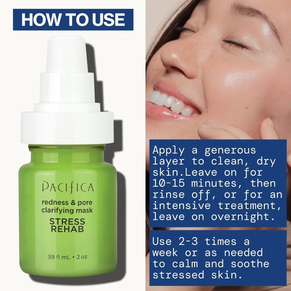 Pacifica Redness & Pore Clarifying Mask.